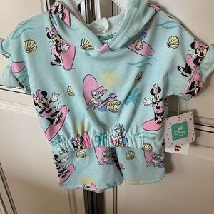 Disney Pastel Minnie Baby Beach Outfit